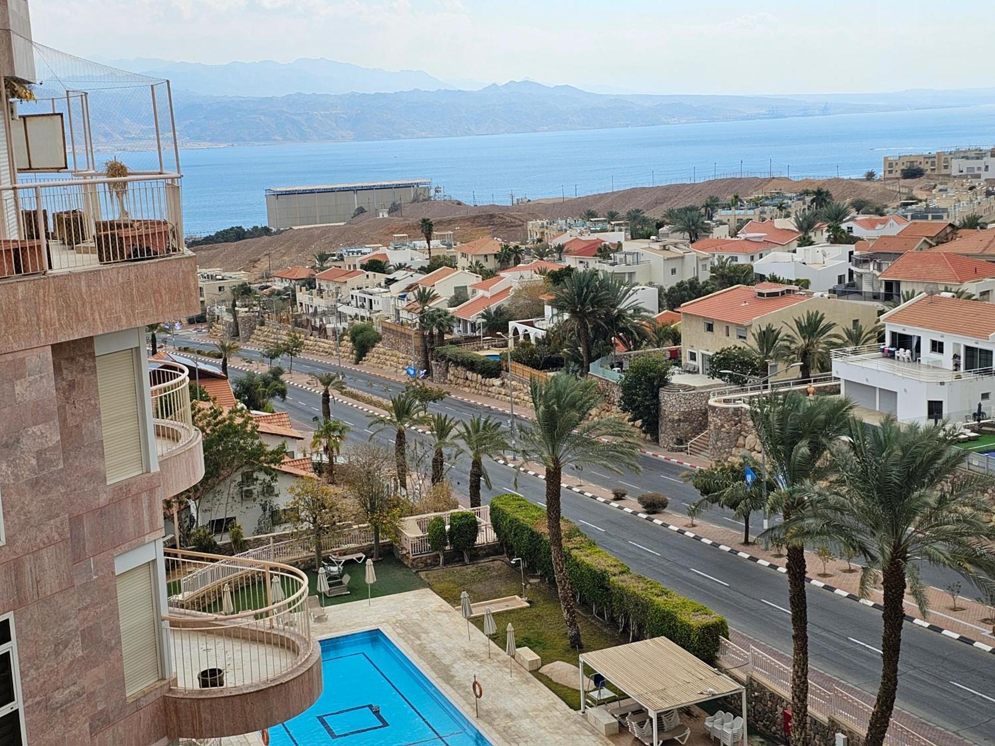 Exclusive Amdar -Residence Luxury Penthause With Privat Roof Pool Near The Sea -Best Sea View Eilat Exterior photo